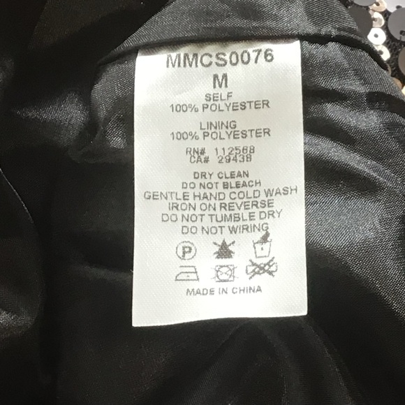 MM Couture by Miss Me Sequin Skirt Size Medium - Picture 5 of 8
